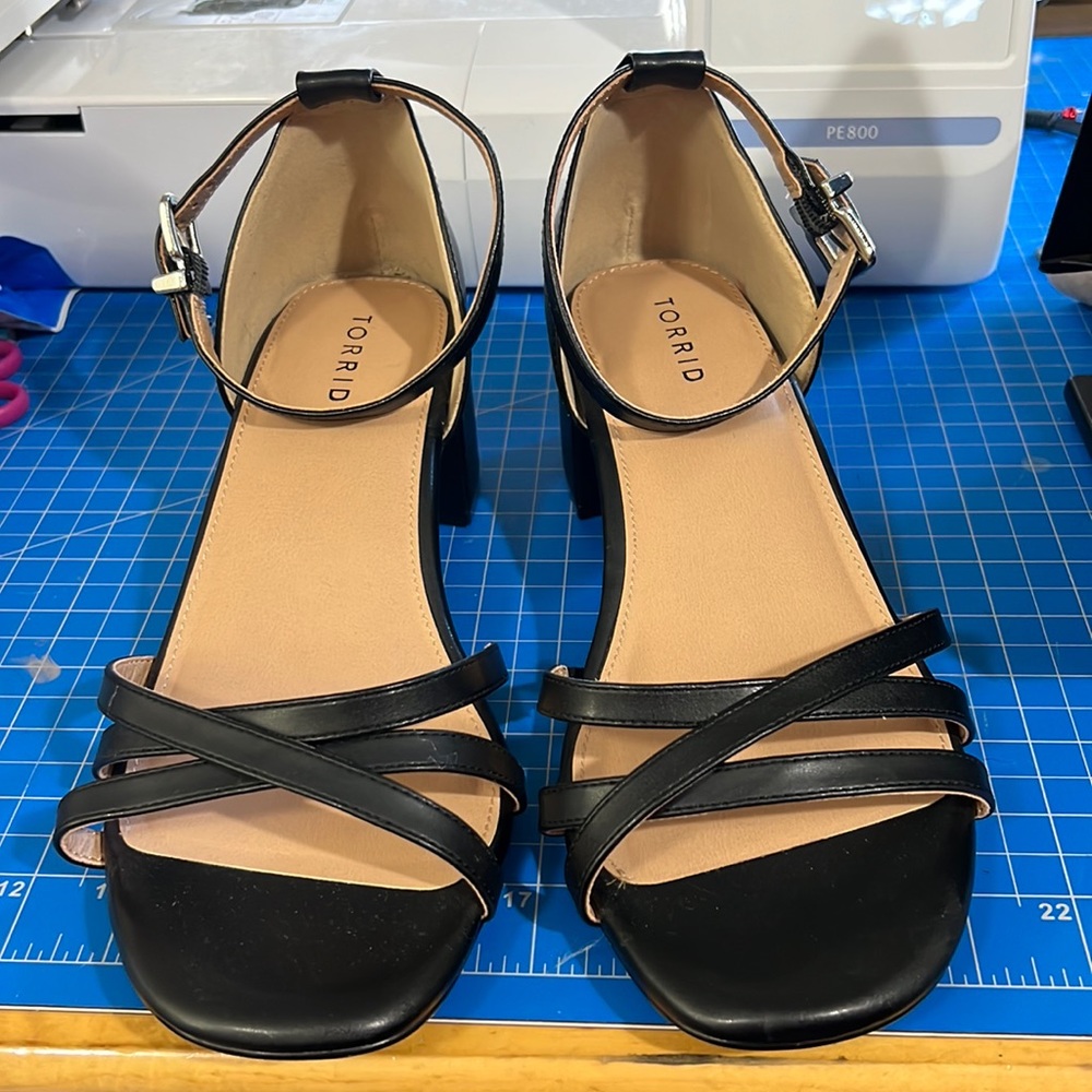 Torrid Strappy low heel sandals